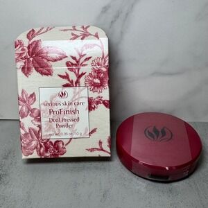 Serious Skin Care ProFinish Dual‎ Pressed Powder Dark New .35 oz